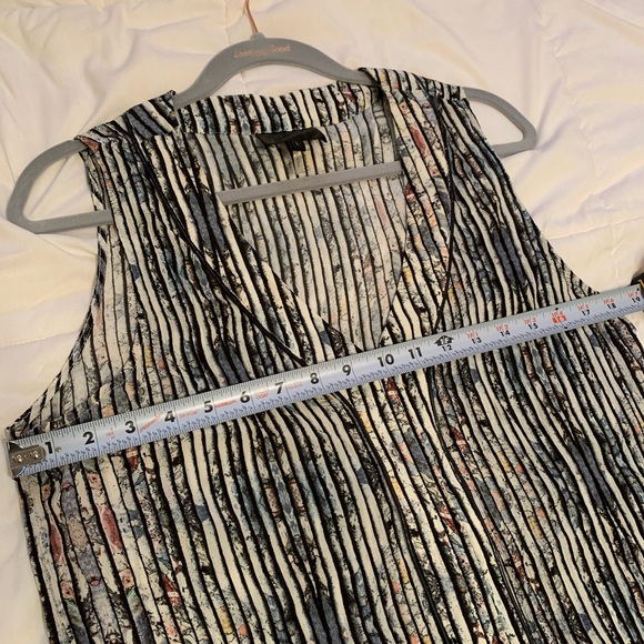 Quinn Watercolor Abstract Silk Dress - Picture 6 of 6